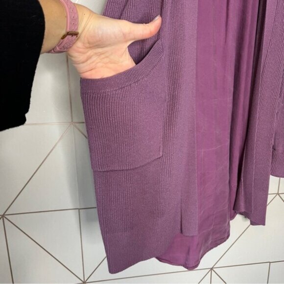 Lululemon Still At Ease Wrap Vintage Plum / Vintage Plum - Picture 4 of 5
